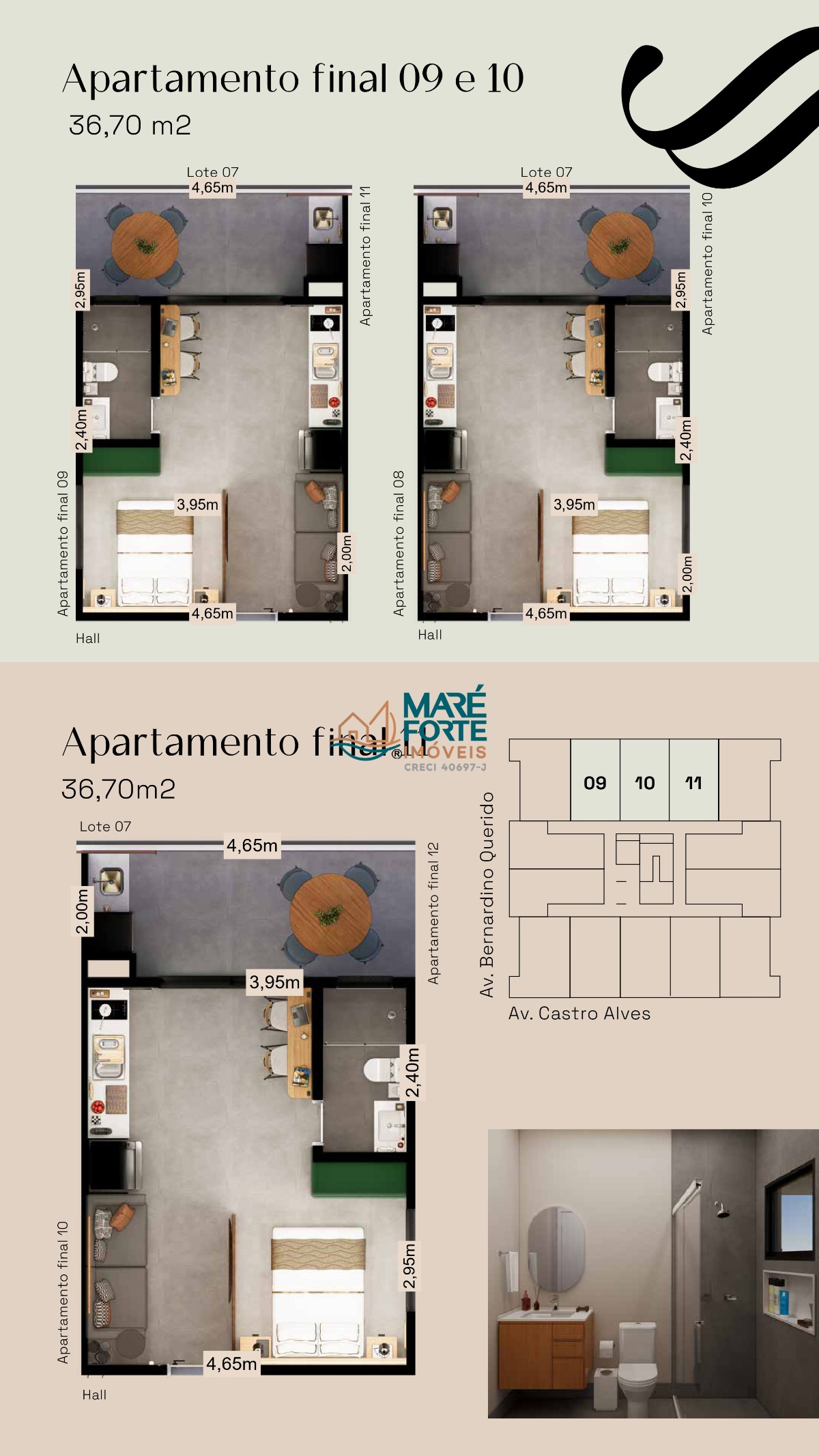 Apartamento, 1 quarto, 36 m² - Foto 13