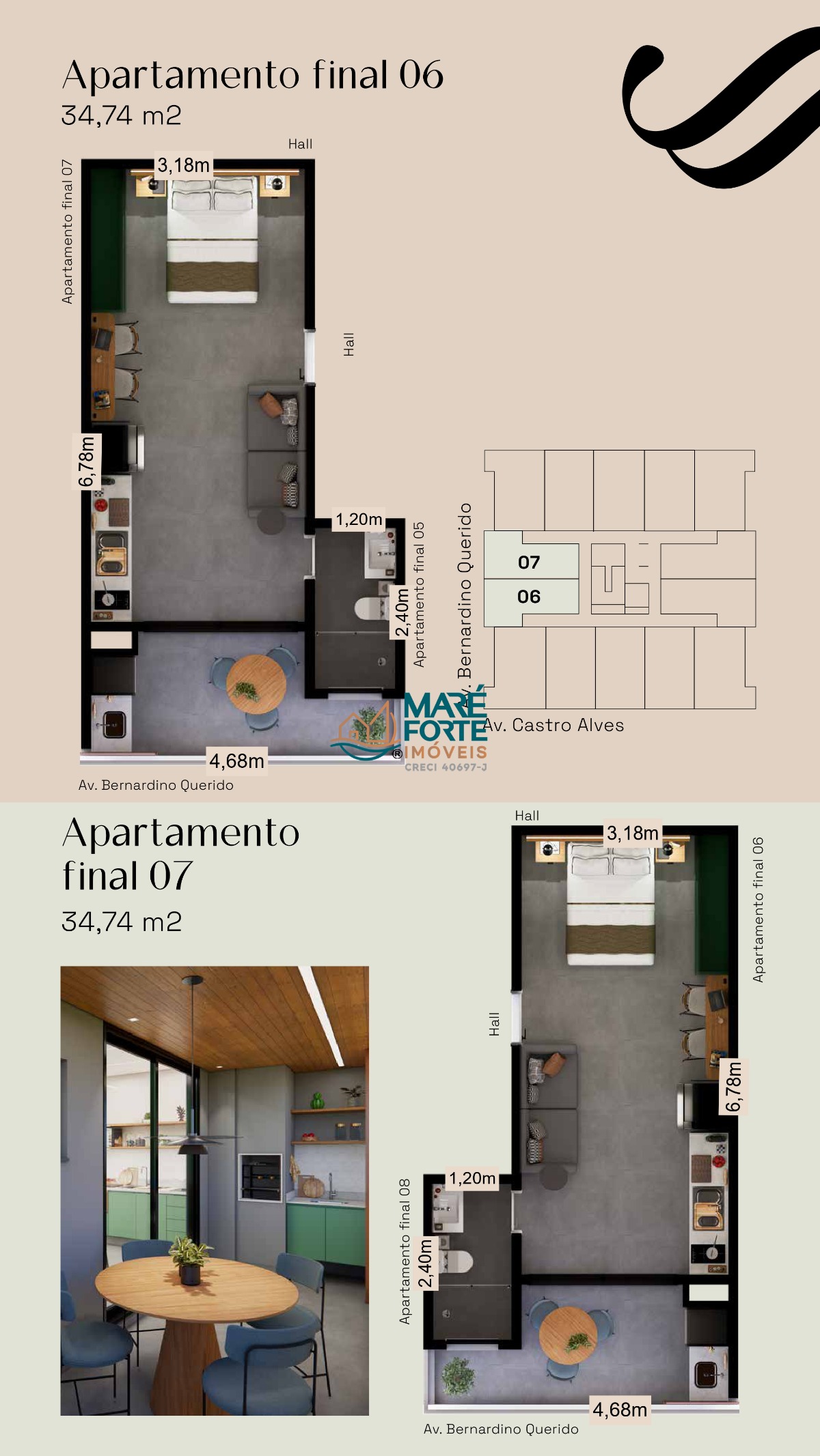 Apartamento, 1 quarto, 36 m² - Foto 11