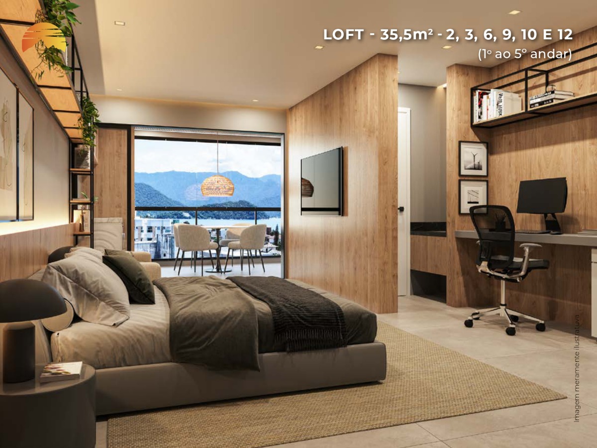 Apartamento, 2 quartos, 58 m² - Foto 1