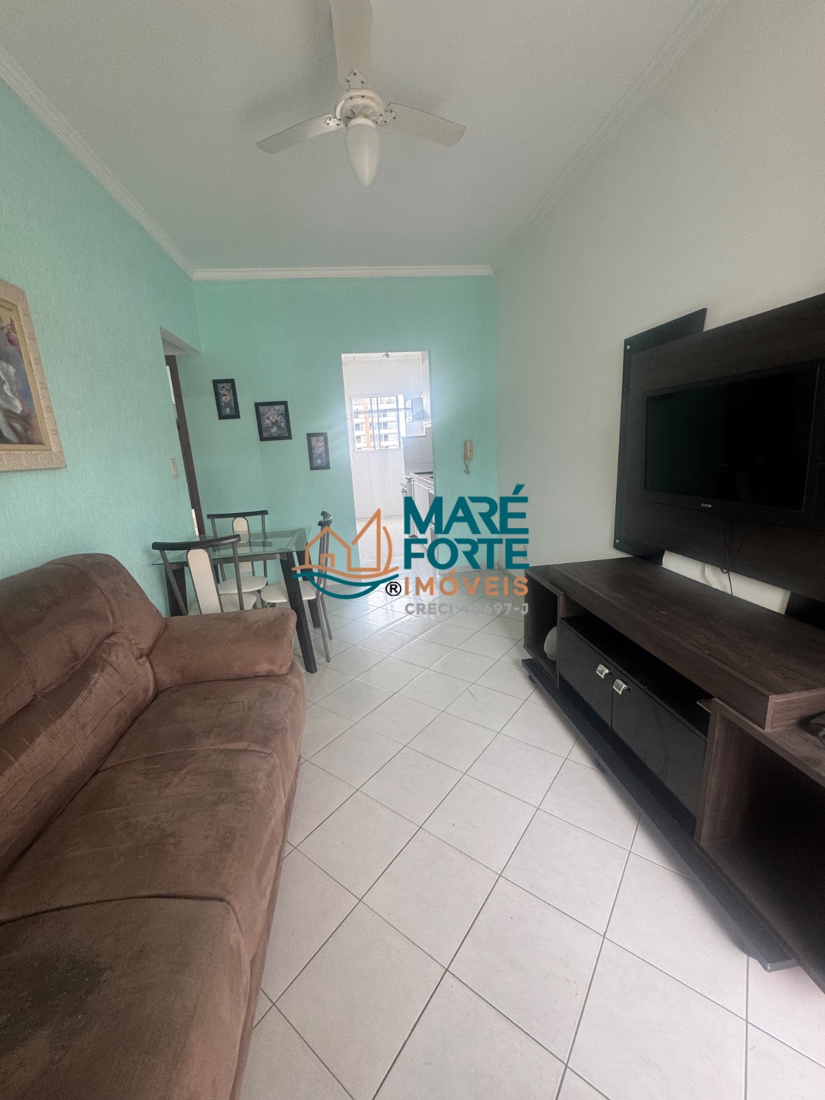 Apartamento mobiliado com dois dormitórios
