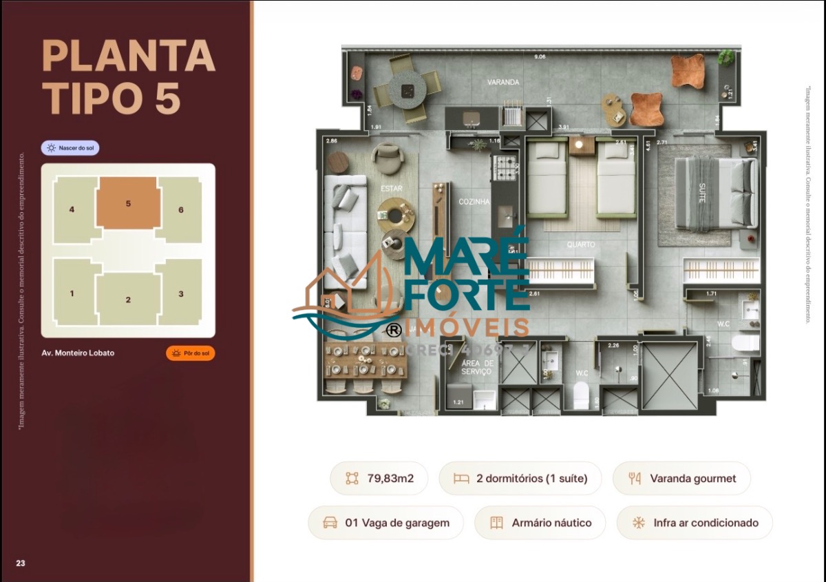 Lançamento exclusivo no bairro Itaguá com 27 unidades residenciais