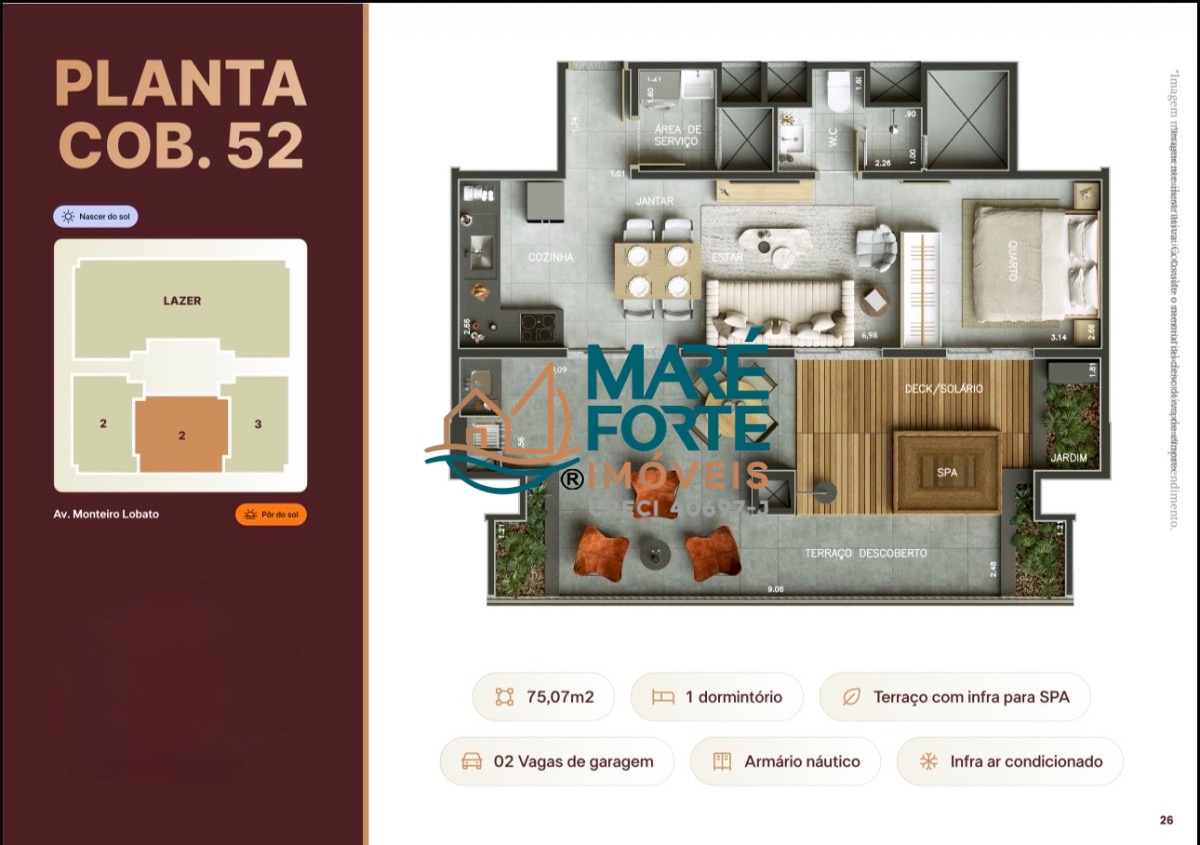 Lançamento exclusivo no bairro Itaguá com 27 unidades residenciais