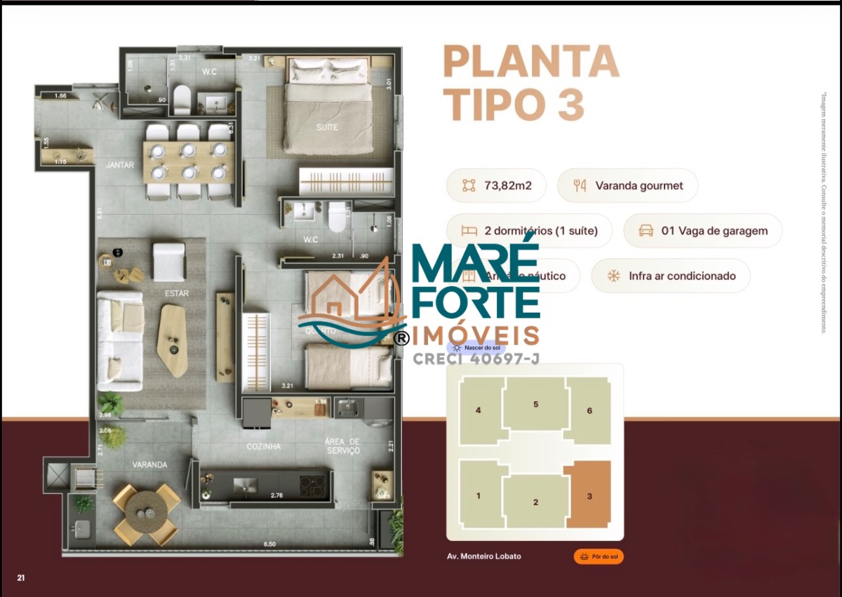 Lançamento exclusivo no bairro Itaguá com 27 unidades residenciais