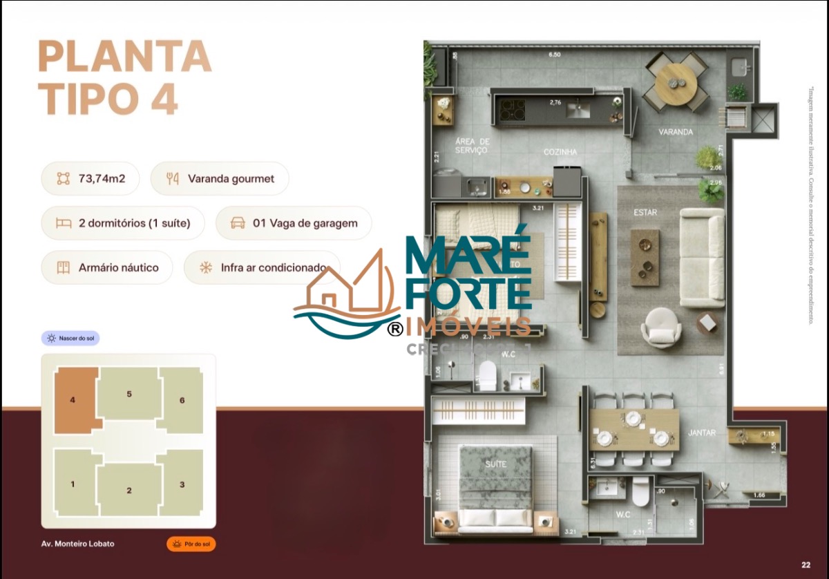 Lançamento exclusivo no bairro Itaguá com 27 unidades residenciais