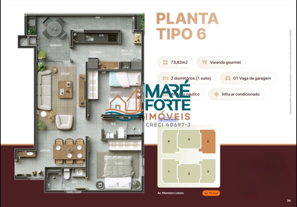 Lançamento exclusivo no bairro Itaguá com 27 unidades residenciais