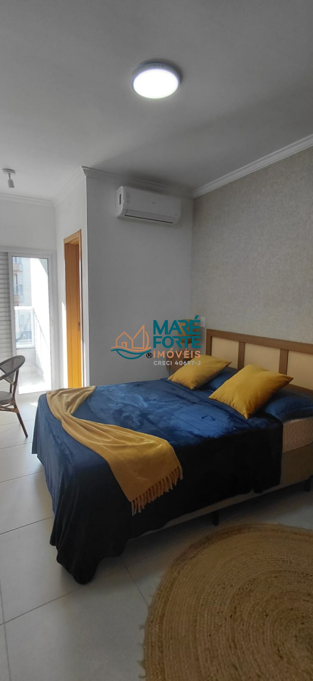 Apartamento novo mobiliado e decorado com ótima iluminação