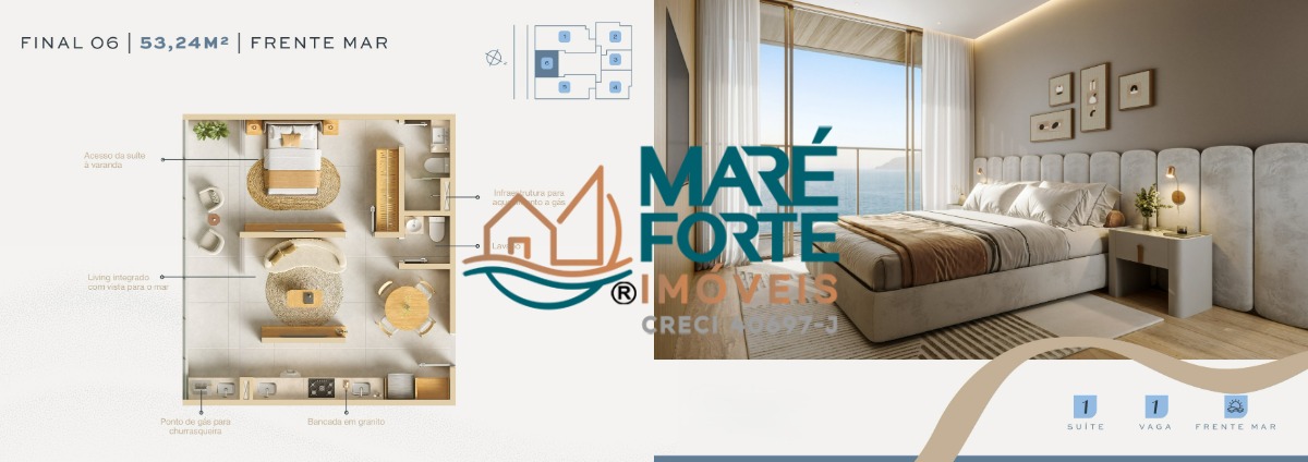 Pré-lançamento frente mar martim de sá