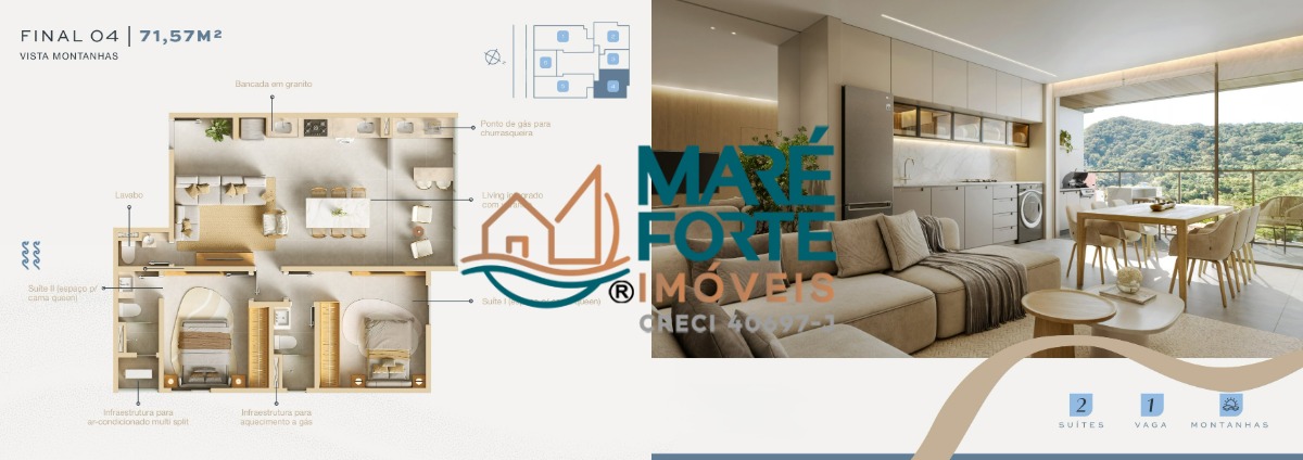 Pré-lançamento frente mar martim de sá