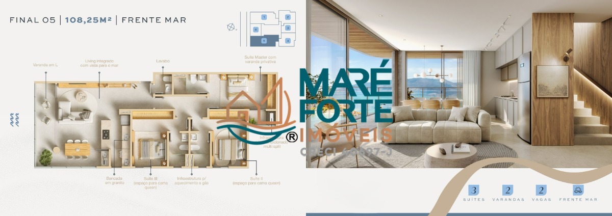 Pré-lançamento frente mar martim de sá