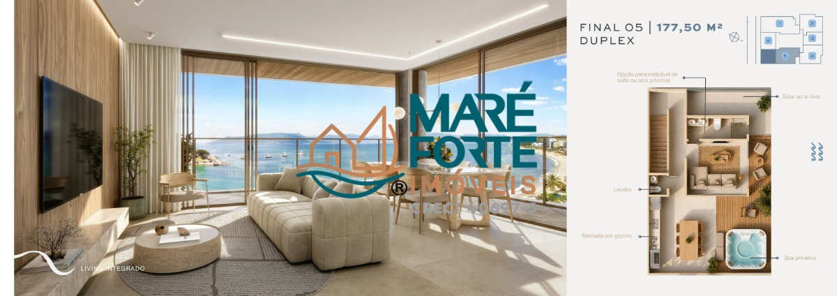 Pré-lançamento frente mar martim de sá