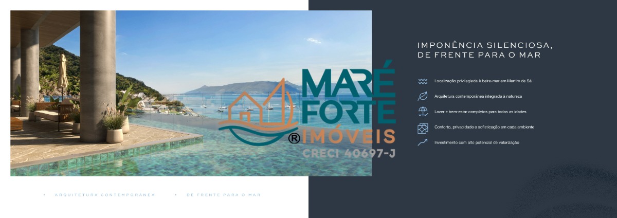 Pré-lançamento frente mar martim de sá