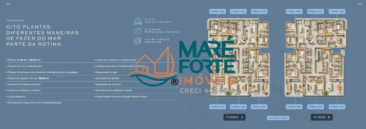 Pré-lançamento frente mar martim de sá