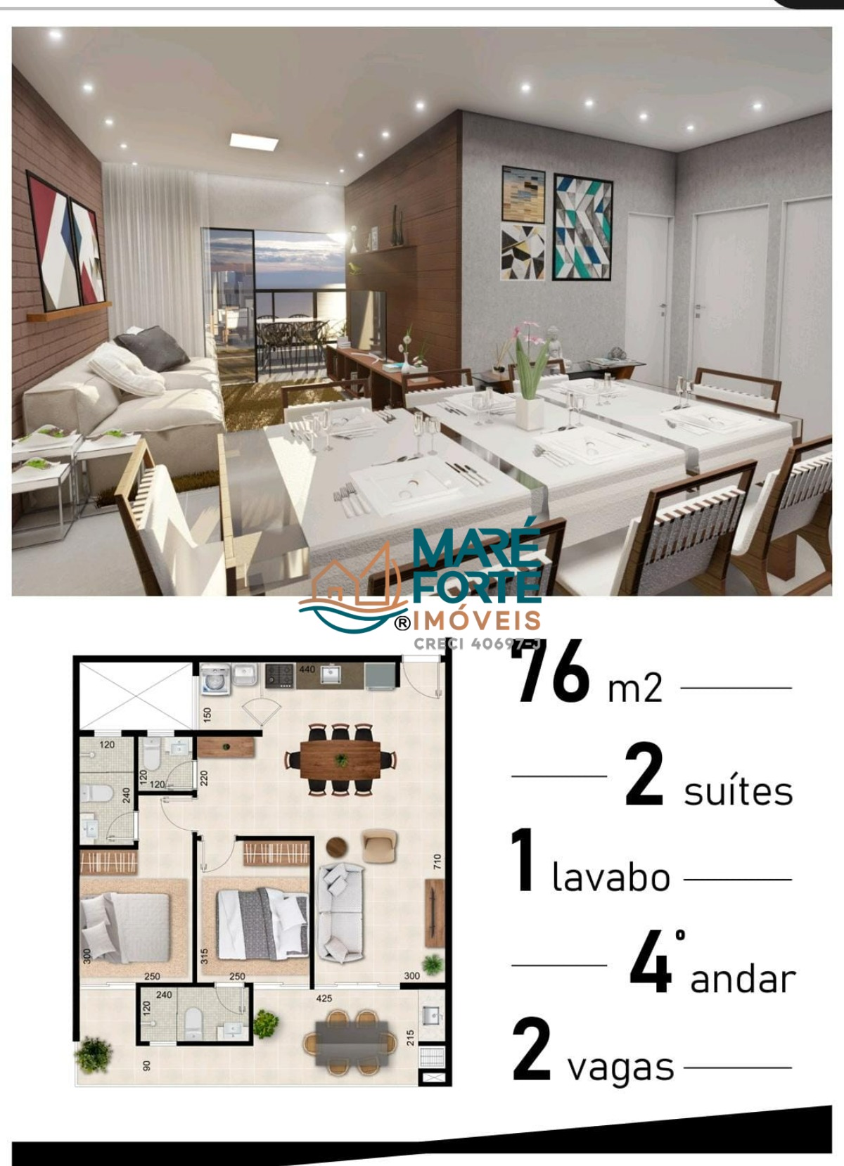 Apartamento, 2 quartos, 76 m² - Foto 24
