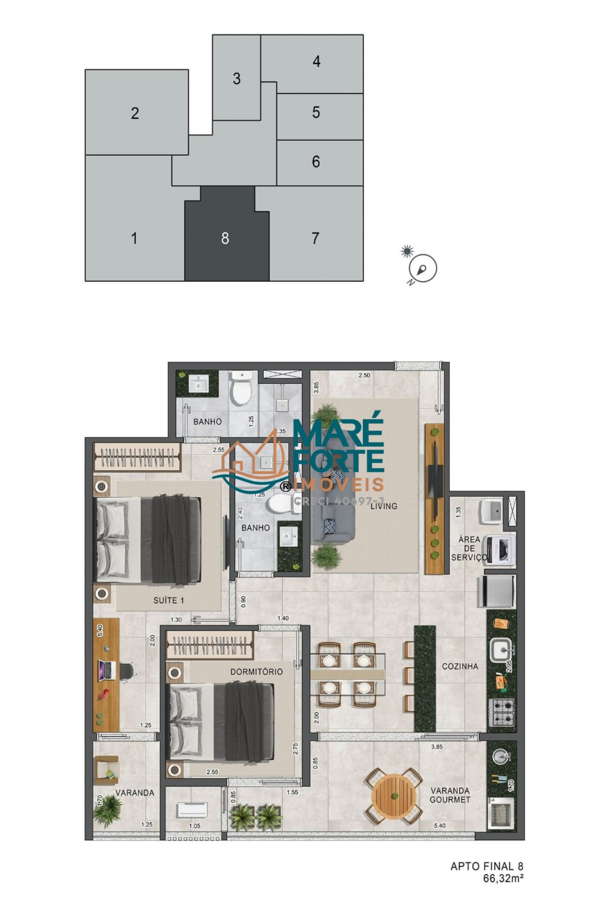 Apartamento, 1 quarto, 50 m² - Foto 17