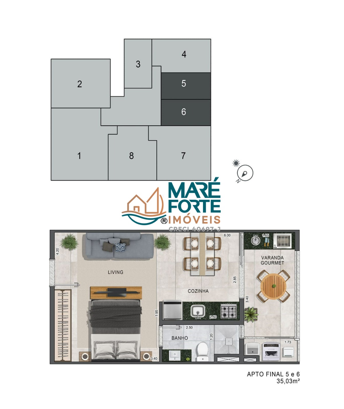 Apartamento, 1 quarto, 50 m² - Foto 13