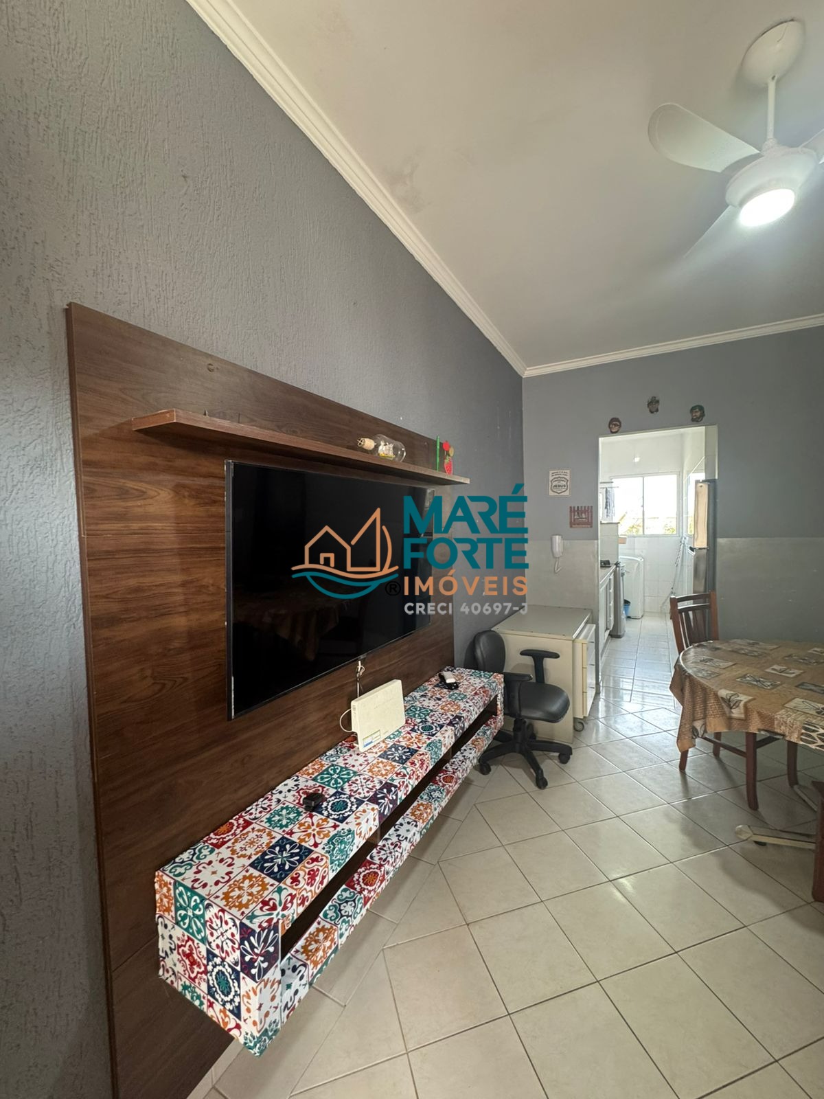 Apartamento todo mobiliado 600 metros da orla do Itaguá